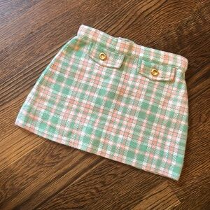 TBBC size 5 pink and green skirt